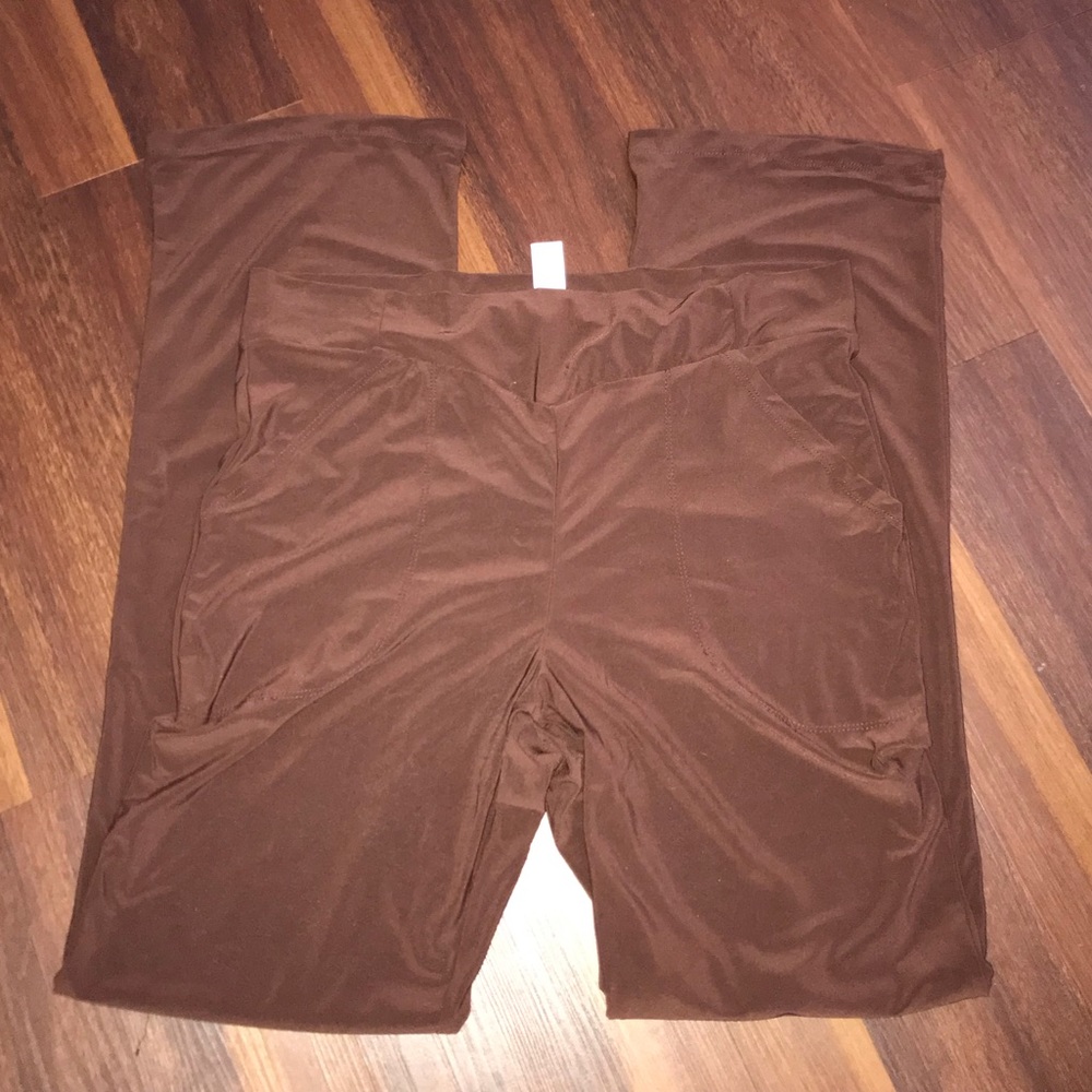 New Mix Plus Size Solid Brown Lightweight Pocket … - image 8